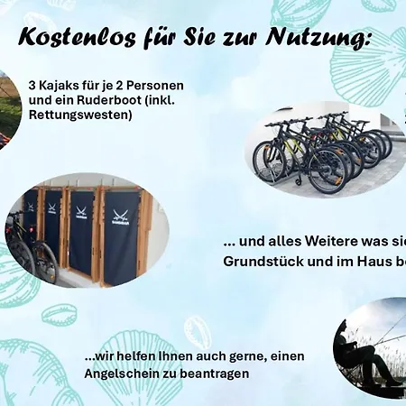 ヴィラ Koprowo - Mit Direktem Seezugang, Sauna & Whirlpool