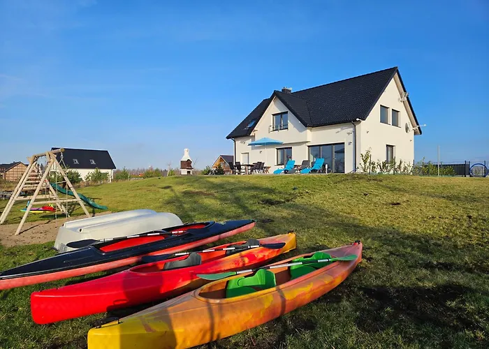 Koprowo - Mit Direktem Seezugang, Sauna&whirlpool *